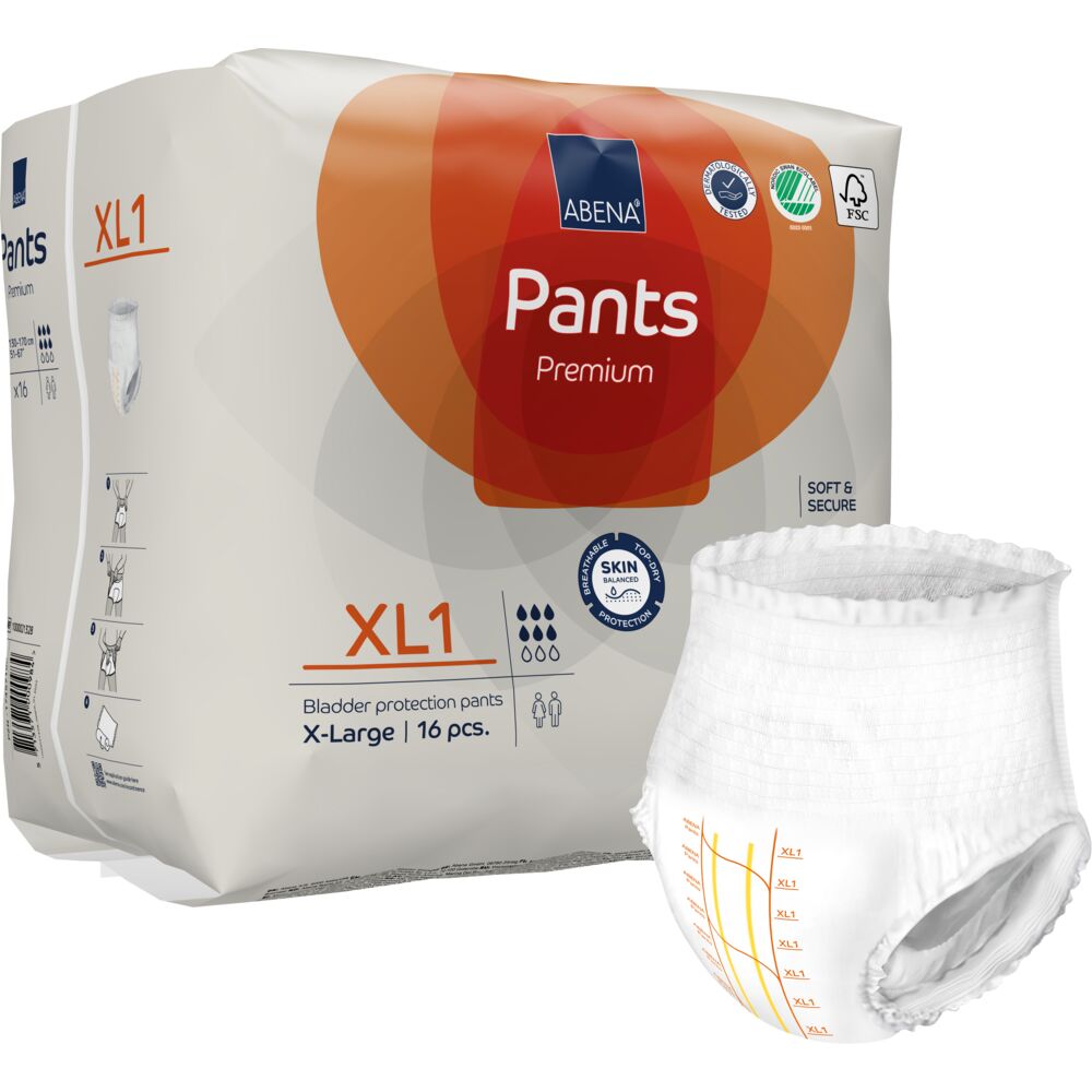Change slip Abri Flex Pants Prémium XL1 1400ml (16)