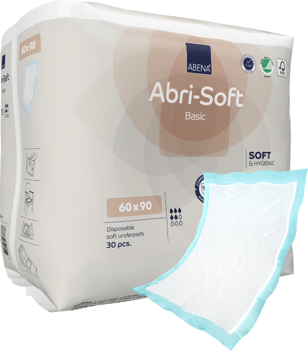 Alèses Abri-soft Basic 60x90 cm 1400 ml 80g (30)