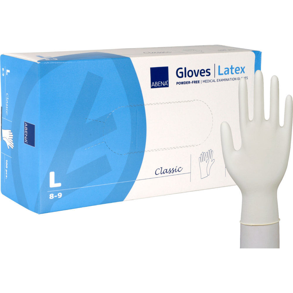 Gants d'exament Latex L (100)
